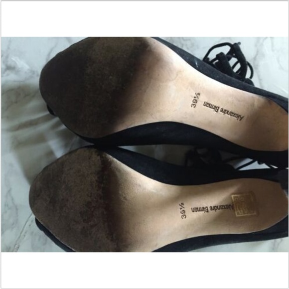 Alexandre Birman Black Lace-Up Heels - Picture 13 of 16